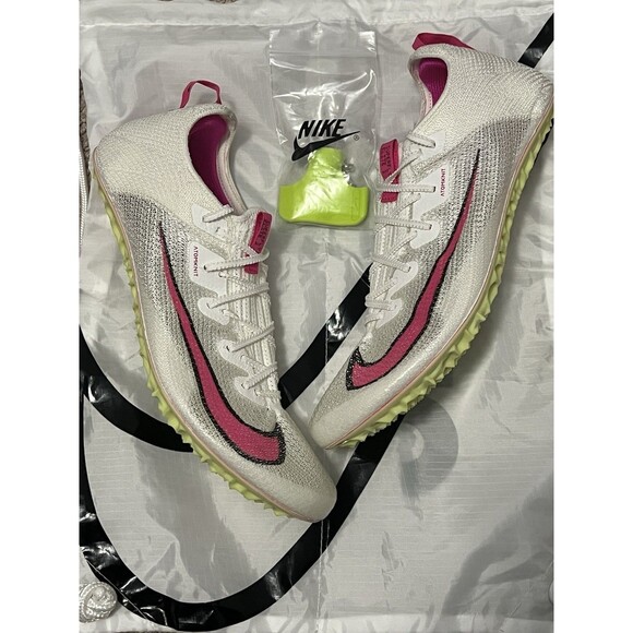 New Nike Zoom Superfly Elite 2 Track Spikes Hyper Pink CD4382-101 Mens Size 12.5 - Picture 6 of 8